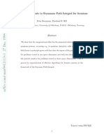 New Enhancements To Feynmans Path Integral For Fermions: Peter Borrmann, Eberhard R. Hilf