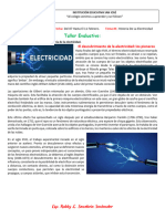 Taller Evaluativo - Tipos de Electricidad - 7° Grado - I Periodo