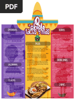 Carta Tacos 1 A Y B