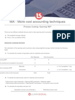 38 Process Costing Opening WIP Notes