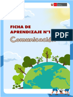 Ficha de Aprendizaje #01 - 1er Grado