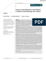 Journal of Periodontology - 2019 - Kim - Effect of Gingival Phenotype On The Maintenance of Periodontal Health An American