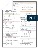 Ensembles Et Applications Exercices Non Corriges 3