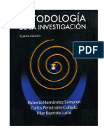 Metodología de La Investigación 4 Edicion, Sampieri