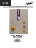 Owners Manual ACS 50 6410T0008