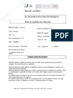 Test Psychotechnique Permis