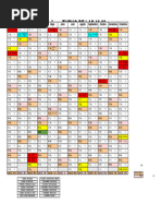 Calendario 2024 Horizontal