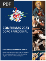 Acordes Cantos - Confirmas 2023