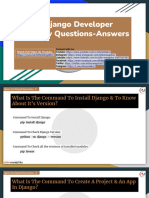 54 Django Questions Answers