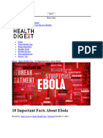 Ebola For Article