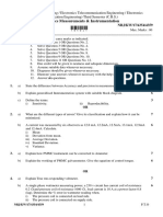 Etc 3 Sem Electronics Measurements and Instrumentation Winter 2017