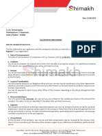 Deepak Giri Sai Kumar - Offer Letter