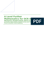 A Level Further Mathematics For OCR A - Mechanics Student Book (AS - A Level)