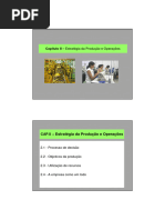 Cap II - Estrategia Da Produção e Operações