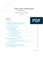 Elektronik Lab Report