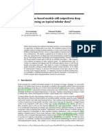 Why Tree Based Method