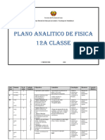 Plano Analitico Da 12a Classe Itri - 120306