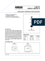 LM135 LM235-LM335, A: Precision Temperature Sensors