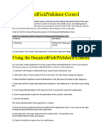 The Requirement Filed Validator Control