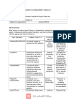 Summative Assessment Module - Cabitac