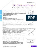 S7 - Equilibre D'un Solide en Rotation Autour D'un Axe Fixe - TC - Int