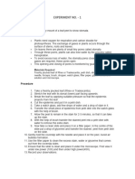 BIO PRACTICAL 10 Class CBSE India