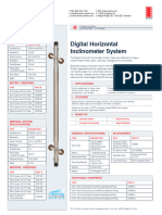 Horizontal Inclinometer System