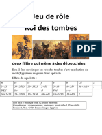 Jeu de Rôle Roi Des Tombes