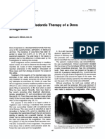 107 Nonsurgical Endodontic Therapy of A Dens Invaginatus