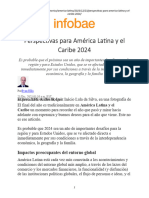 Perspectivas para América Latina Y El Caribe 2024 R Evan Ellis