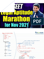 CSEET Legal Aptitude Marathon For Nov 2021