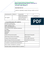 Application Form Group C