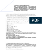 Esquema Del Proceso de Datos y La Generación de Información