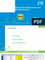 RNC EL BAYADH 325 Top Site CE Reshuffling and KPI Improvement