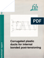 Fib - 07 - Corrugated Plastic Ducts For Internal Bonded Post-Tensioning - NMG