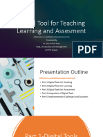 Digital Tool For Teaching Learning and Assesment