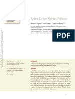 Crépon Van Den Berg 2016 Active Labor Market Policies