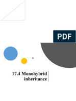 4 Monohybrid Inheritance