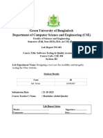 SQA Lab Report-1