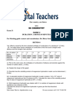 A Level Chemistry Paper 2 Exam 21