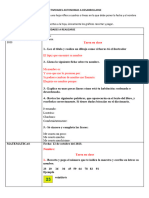 Actividades Autonomas A Desarrollarse en Casa