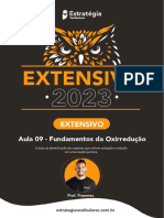 Aula 09 - Fundamentos Da Oxirredução