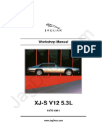 75 V 12 Xjs Workshop