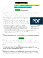 AISSCE ASGNMT CHapter 7 Class 12