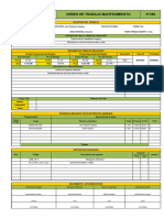 Formato Orden de Trabajo