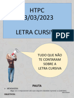 Letra Cursiva