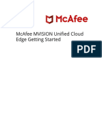 Mcafee Mvision Unified Cloud Edge Getting Started 11-2-2021