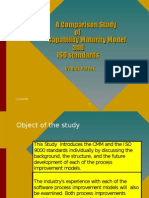 A Comparison Study of Capability Maturity Model and ISO Standards