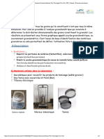 TP Analyse Granulométrique Par Tamisage D'un Sol - PDF - Masse - Sciences Physiques