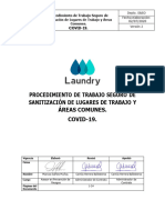 Procedimiento de Trabajo Seguro de Sanitización de Lugares de Trabajo VS2